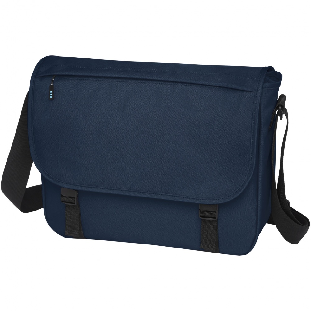 Logotrade Werbeartikel das Foto: Baikal 15" RPET Laptoptasche GRS-zertifiziert 12L