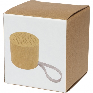 Logotrade Werbegeschenke das Foto: Lako Bluetooth® Lautsprecher aus Bambus 