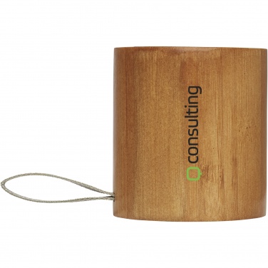 Logotrade Firmengeschenke das Foto: Lako Bluetooth® Lautsprecher aus Bambus 