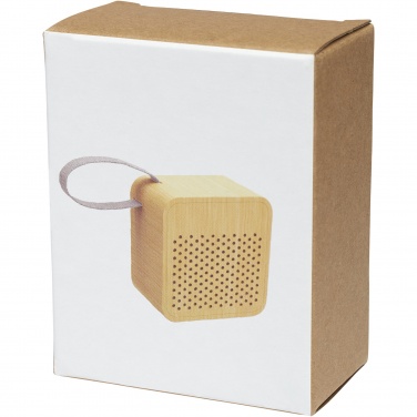Logotrade Werbegeschenke das Foto: Arcana Bluetooth® Lautsprecher aus Bambus