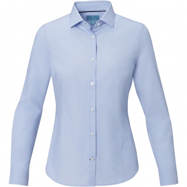 Logotrade Geschäftsgeschenke das Foto: Cuprite Langarm Shirt aus Bio-Baumwolle für Damen