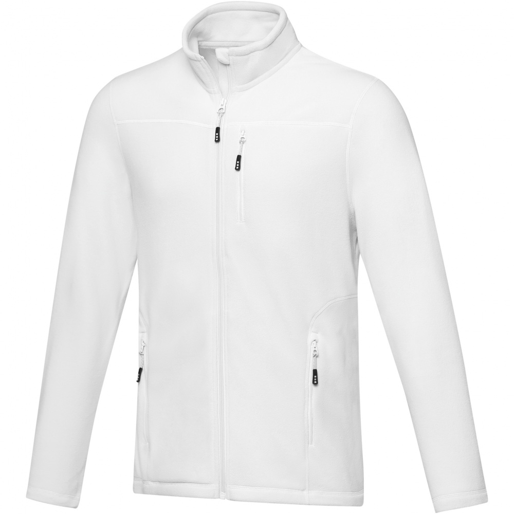 Logotrade Firmengeschenke das Foto: Amber GRS recycelte Fleecejacke für Herren