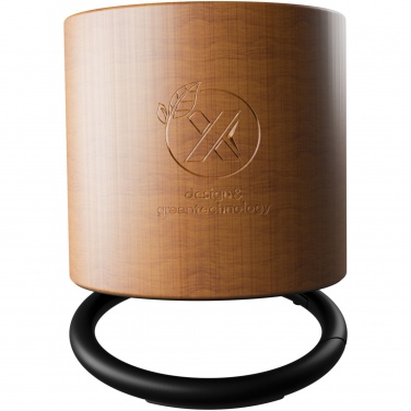 Logotrade Geschäftsgeschenke das Foto: SCX.design S27 3 W Lautsprecher Ring aus Holz