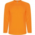 Montecarlo Langarm Sport-Shirt für Männer, Fluoreszierendes Orange