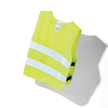 Logotrade werbemittel das Foto: Sicherheitsweste aus GRS recyceltem PET 3-6 Jahre