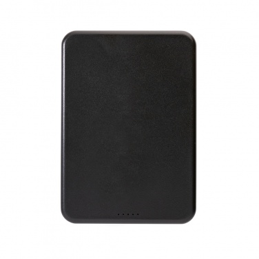 Logotrade Werbegeschenke das Foto: Magnetix 5.000mAh magnetische Powerbank aus RCS recycel. ABS
