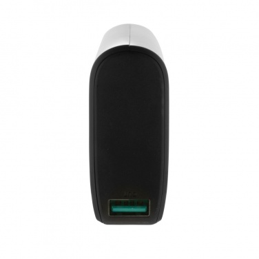 Logotrade Werbeartikel das Foto: FlashCharge 20.000mAh Fast-Charge Powerbank aus RCS rPlastik