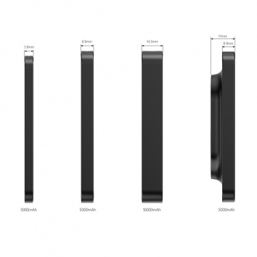 Logotrade Geschäftsgeschenke das Foto: Urban Vitamin Richmond 5000mAh Powerbank aus RCS Plastik/Alu