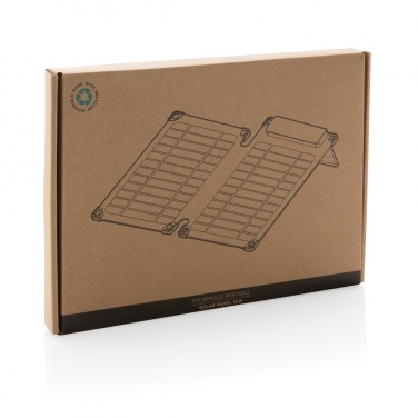 Logotrade werbemittel das Foto: Solarpulse 10W tragbares Solarmodul aus RCS rPlastik