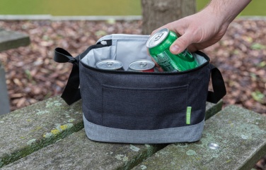 Logotrade Werbegeschenke das Foto: Zweifarbige RPET Kühltasche