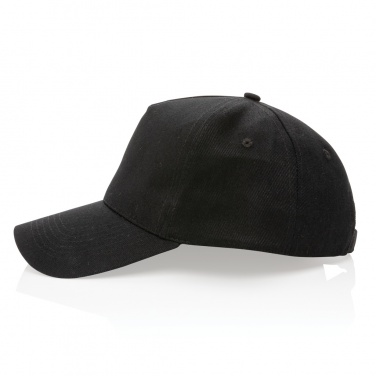 Logotrade Logogeschenke das Foto: Impact 5 Panel Kappe aus 280gr rCotton mit AWARE™ Tracer