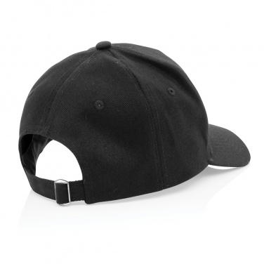 Logotrade Werbegeschenke das Foto: Impact 5 Panel Kappe aus 280gr rCotton mit AWARE™ Tracer