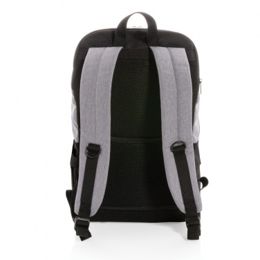 Logotrade werbemittel das Foto: Moderner 15.6" USB & RFID Laptop-Rucksack, PVC-frei