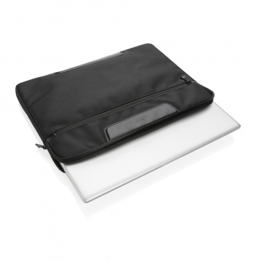 Logotrade Geschäftsgeschenke das Foto: Swiss Peak AWARE™ RPET Voyager 15.6" Laptop-Sleeve