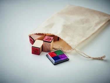 Logotrade Werbeartikel das Foto: Stempel-Set Weihnachten