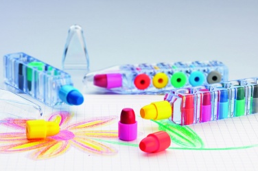 Logotrade Logogeschenke das Foto: Wachsmalkreide