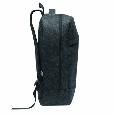 Logotrade Geschäftsgeschenke das Foto: 13" Laptop Rucksack RPET-Filz
