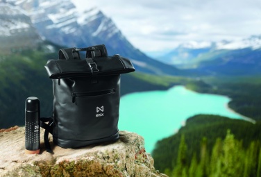 Logotrade Werbegeschenke das Foto: 15" Rolltop-Rucksack PU