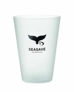 Logotrade Firmengeschenke das Foto: Wiederverwendbarer Becher 300ml