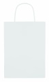 Papiertüte, medium 150 gr/m², Weiß