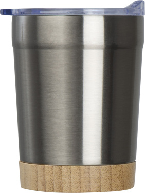 Logotrade Firmengeschenke das Foto: Recycling-Stahlbecher Turin