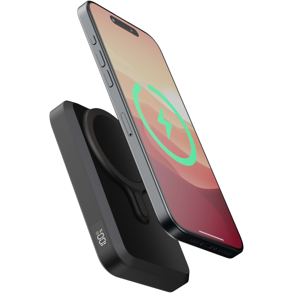 Logotrade Werbeartikel das Foto: SCX.design FS5W101 10.000 mAh magnetische kabellose Powerbank