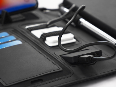 Logotrade Geschäftsgeschenke das Foto: Organizer mit Powerbank HERMANO 54713000