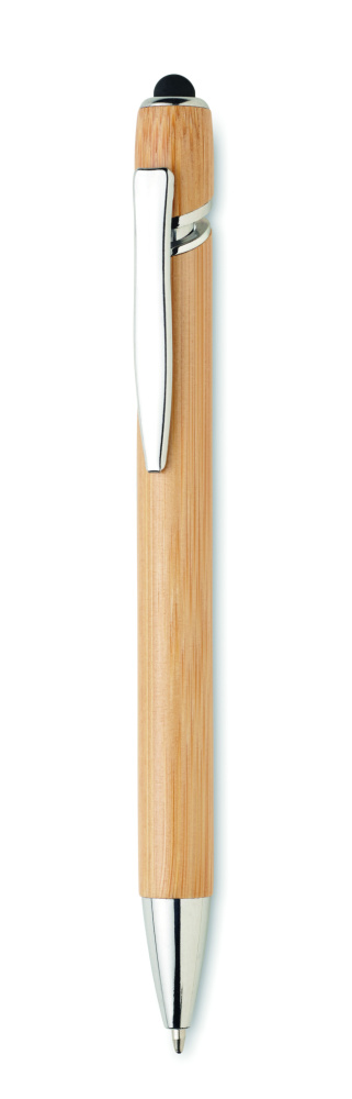 Logotrade Werbegeschenke das Foto: Druckkugelschreiber mit Stylus