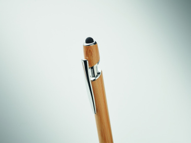 Logotrade werbemittel das Foto: Druckkugelschreiber mit Stylus