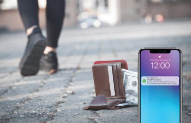 Logotrade Firmengeschenke das Foto: Findit RCS rABS wiederaufladbare Ultra-Thin Tracker-Karte