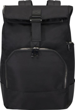 Logotrade Firmengeschenke das Foto: Rhine 15" Rolltop-Rucksack aus recyceltem GRS-Material 18 L