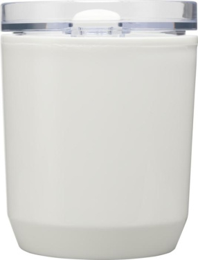 Logotrade werbemittel das Foto: Hudson Doppelwandiger Becher aus recyceltem Kunststoff 180 ml