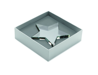 Logotrade Geschäftsgeschenke das Foto: Glas-Pokal Stern