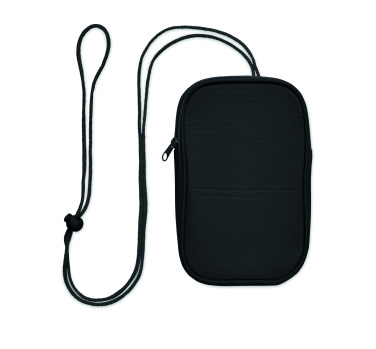 Logotrade Firmengeschenke das Foto: Crossbody-Reisetasche RPET