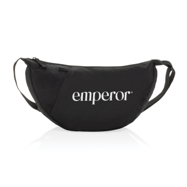 Logotrade Werbeartikel das Foto: Crescent XL AWARE™ RPET Half-Moon Sling Tasche