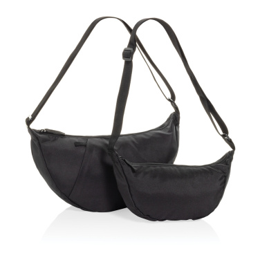 Logotrade Werbeartikel das Foto: Crescent XL AWARE™ RPET Half-Moon Sling Tasche