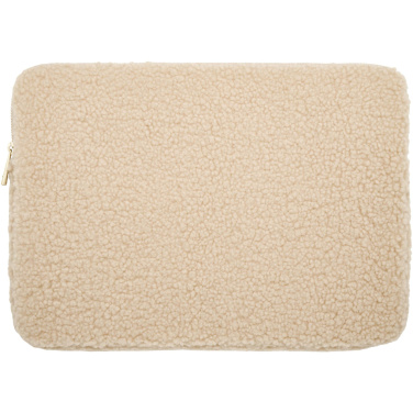 Logotrade Werbegeschenke das Foto: Bear 13" GRS-recycelte Sherpa Laptophülle 2 L