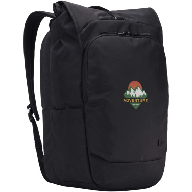 Logotrade Geschäftsgeschenke das Foto: Case Logic Variate 17" erweiterbarer Rolltop Laptop Rucksack aus recyceltem Material