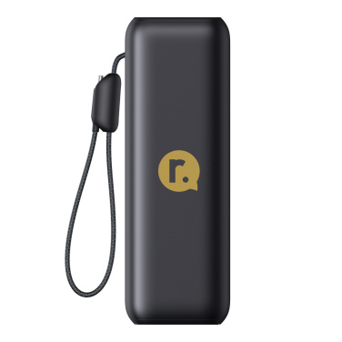 Logotrade Werbegeschenke das Foto: Anker Powerbank 25.000mAh-165W, mit integr. einziehb. Kabel