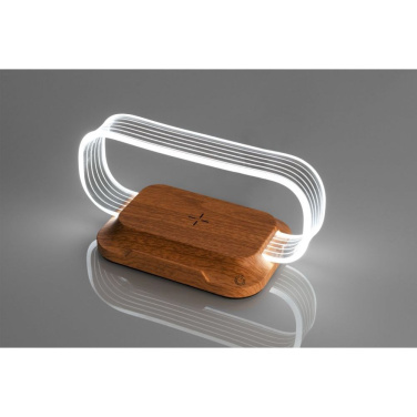 Logotrade Werbegeschenke das Foto: Handyhalterung mit kabellosem Ladegerät JEROME Pierre Cardin