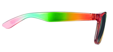 Logotrade werbemittel das Foto: Regenbogen Sonnenbrille UV400