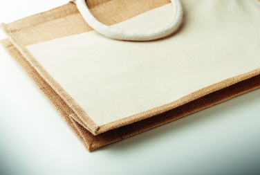 Logotrade Firmengeschenke das Foto: Einkaufstasche aus Jute