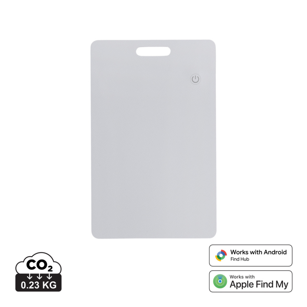 Logotrade Firmengeschenke das Foto: Findit Dual aufladebare RCS Ultra-Thin-Finder-Card