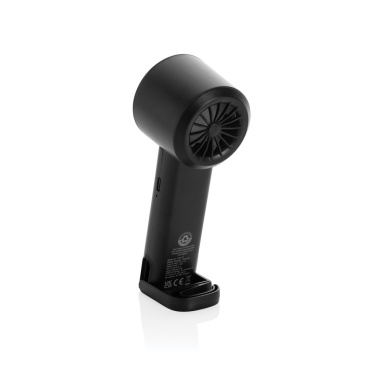 Logotrade Werbegeschenke das Foto: Twist wiederaufladbarer tragbarer Ventilator aus RCS rABS