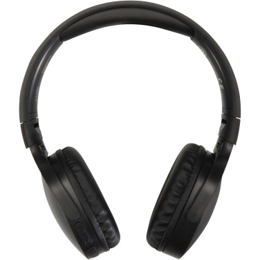 Logotrade Werbeartikel das Foto: Ancha Over-Ear Wireless Bluetooth® Headset aus recyceltem Kunststoff