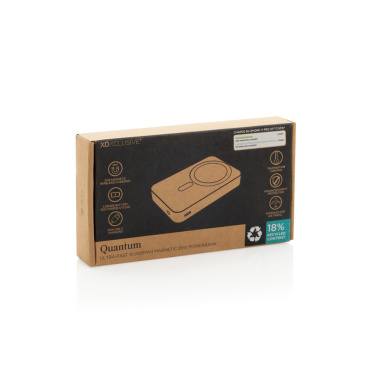 Logotrade Geschäftsgeschenke das Foto: Quantum RCS Ultra-Fast 25W 10.000mAh magnetische Powerbank