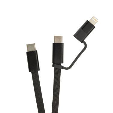 Logotrade Logogeschenke das Foto: Arc ultradünnes 60W 2-in-1 Magnetkabel