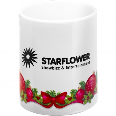 Logo trade promotional giveaway photo of: Pic 330 ml ceramic sublimation mug