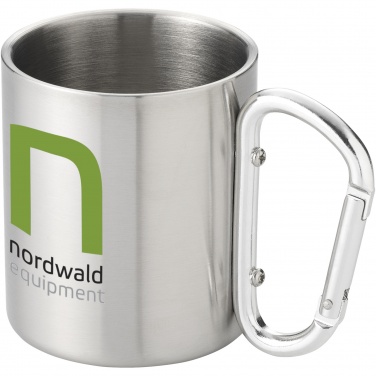 Logotrade promotional merchandise image of: Alps 200 ml insulated mug with carabiner