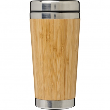 Logotrade promotional merchandise picture of: Bambus 450 ml tumbler with bamboo outer